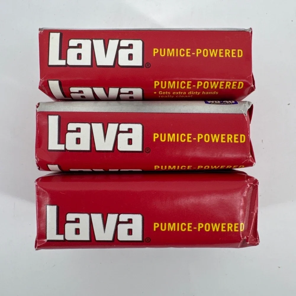 Lava Heavy-Duty Pumice Hand Cleaner 3-Pack 5.75oz Red Bar Soap WD-40 Company